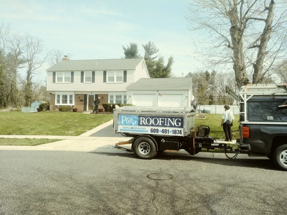 Slide of P & G Roofing