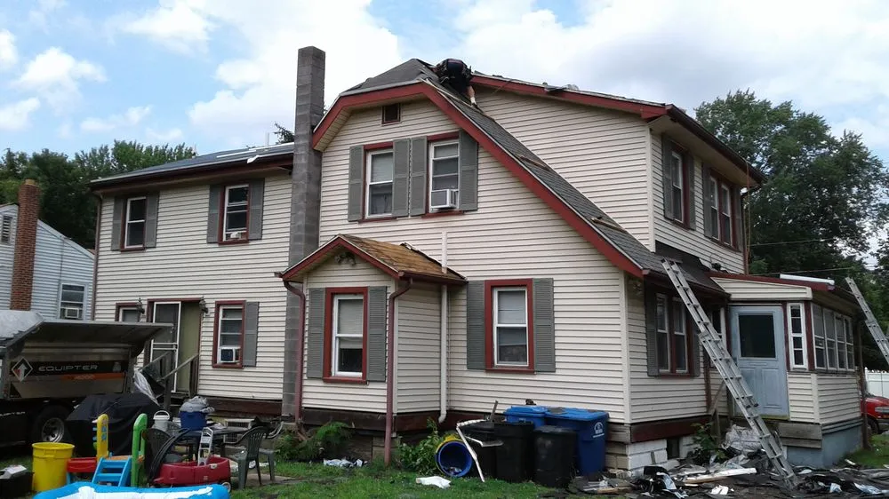 Slide of P & G Roofing