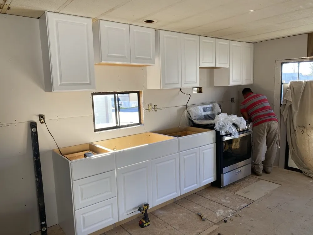 Slide of P e s Landscaping and construction