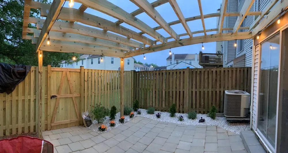 Slide of P e s Landscaping and construction