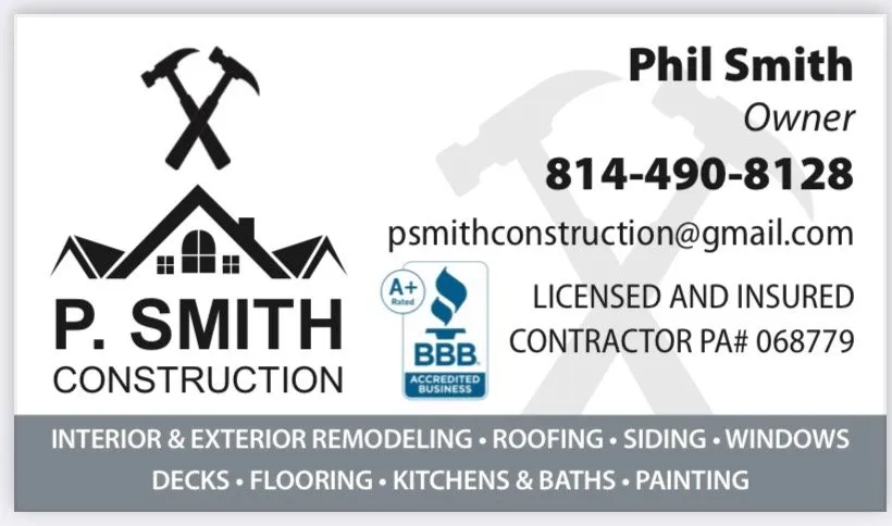 Slide of P. Smith Construction