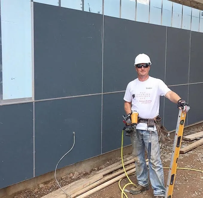 Slide of P&A Exterior Services