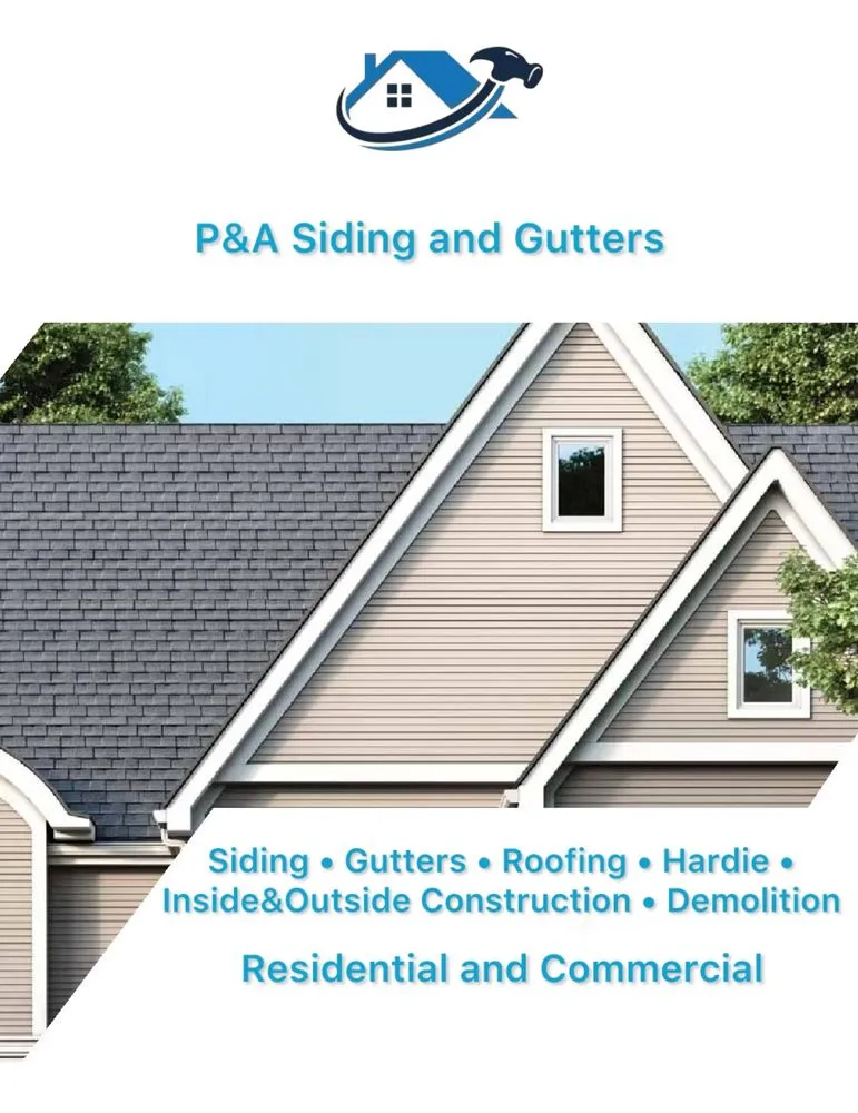 Slide of P&A Siding and Gutters