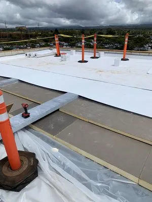 Pacific Islands Construction Logo