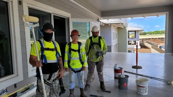 Pacific Roofing & Waterproofing Logo