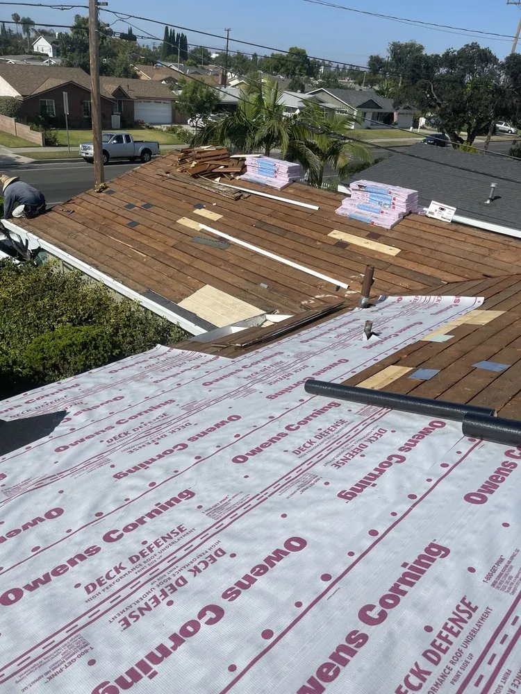 Slide of Pacific Roofing