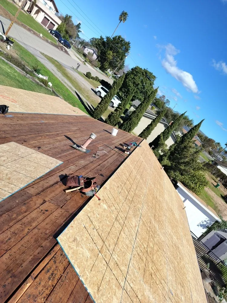 Slide of Pacific Roofing