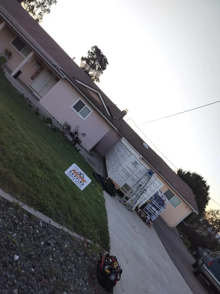 Slide of Pacific Roofing