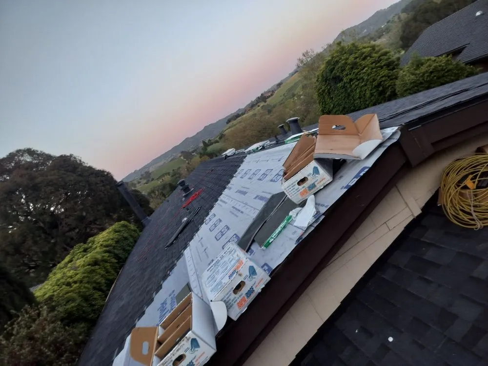 Slide of Pacific Roofing