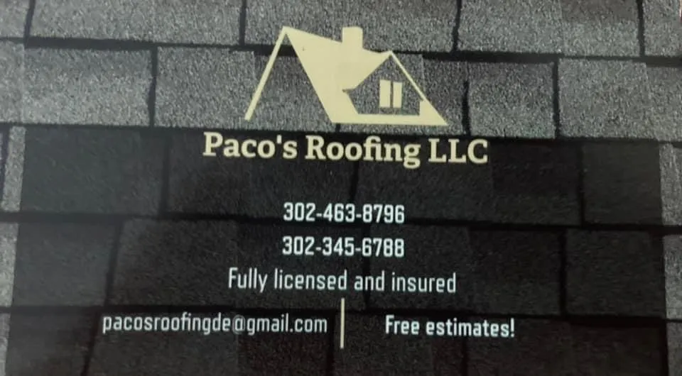 Slide of Paco’s Roofing