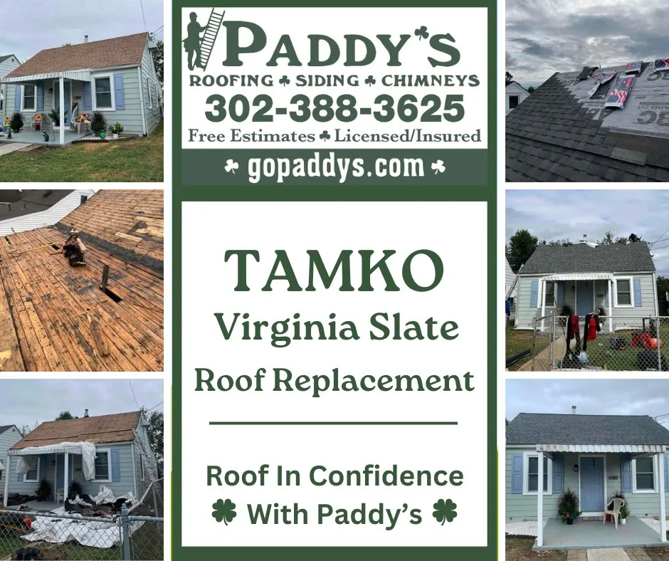 Slide of Paddy's Roofing, Siding, and Chimneys