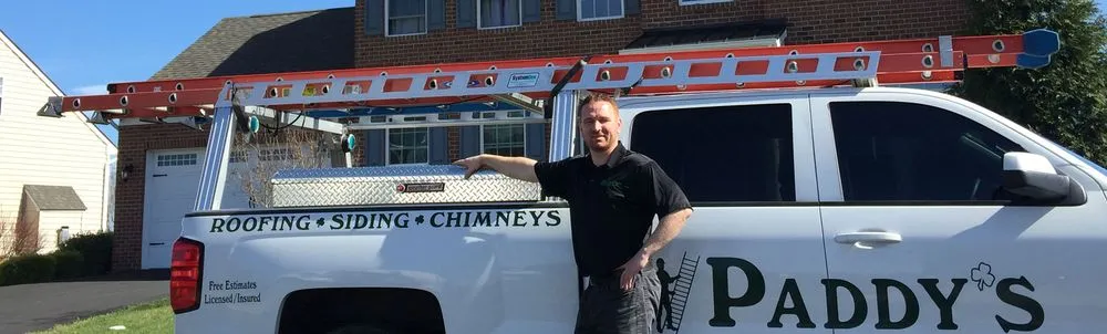 Slide of Paddy's Roofing, Siding, and Chimneys