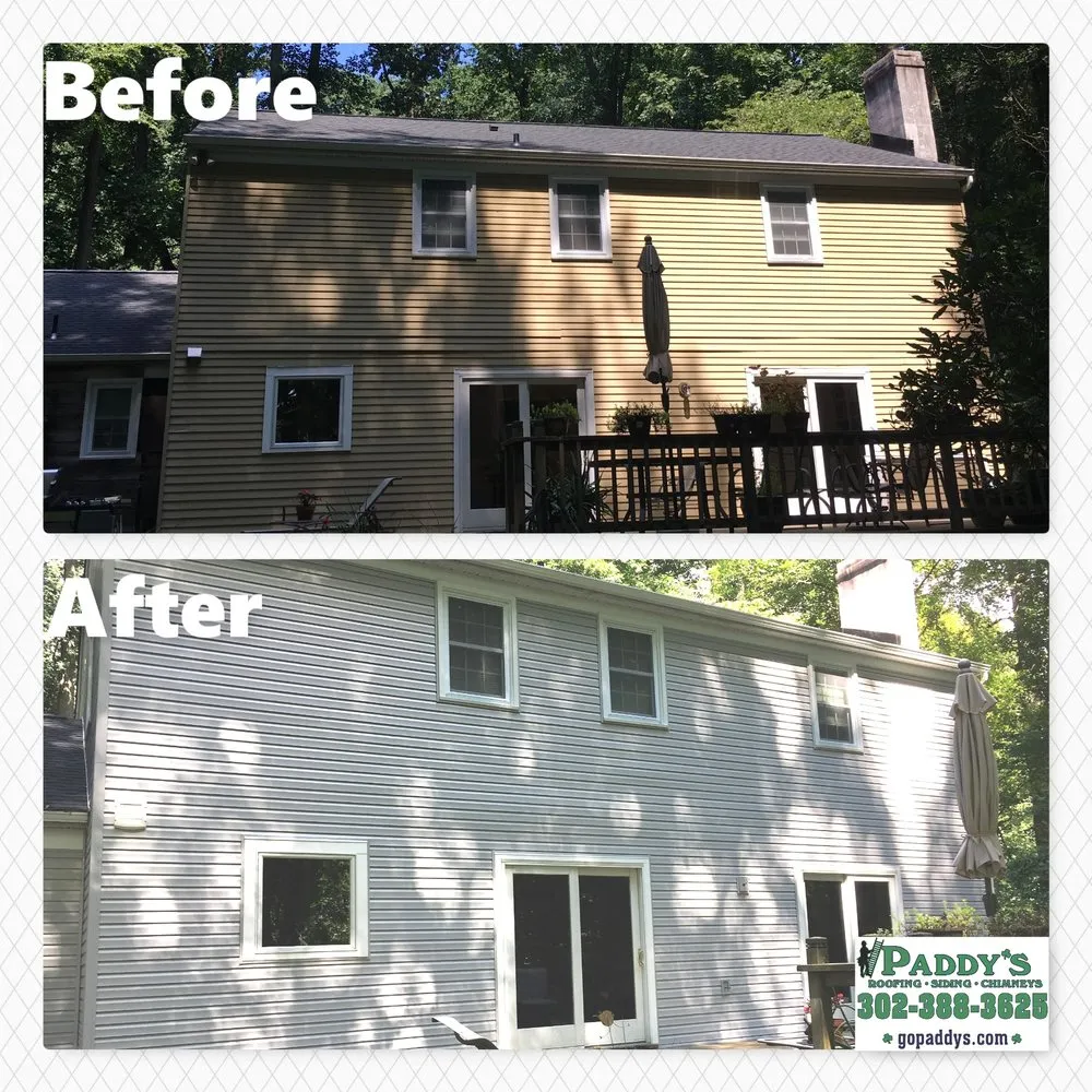 Slide of Paddy's Roofing, Siding, and Chimneys