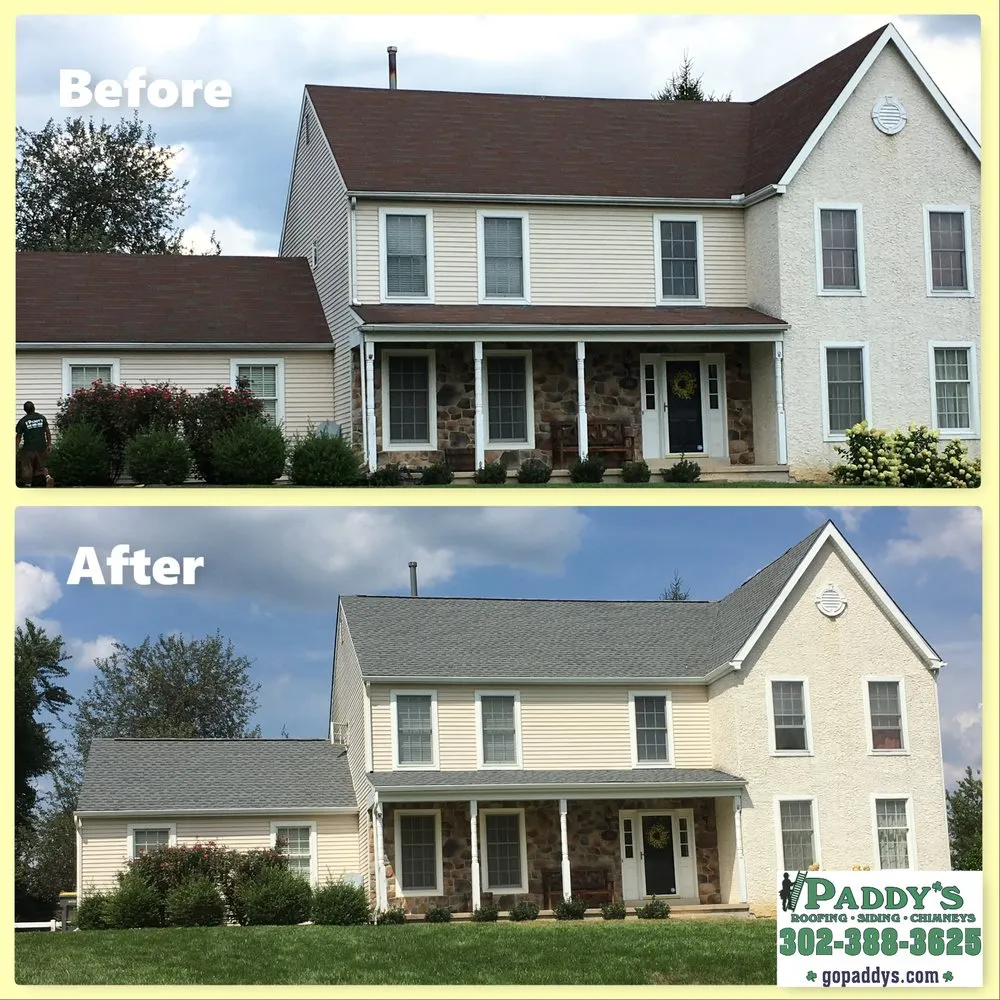 Slide of Paddy's Roofing, Siding, and Chimneys