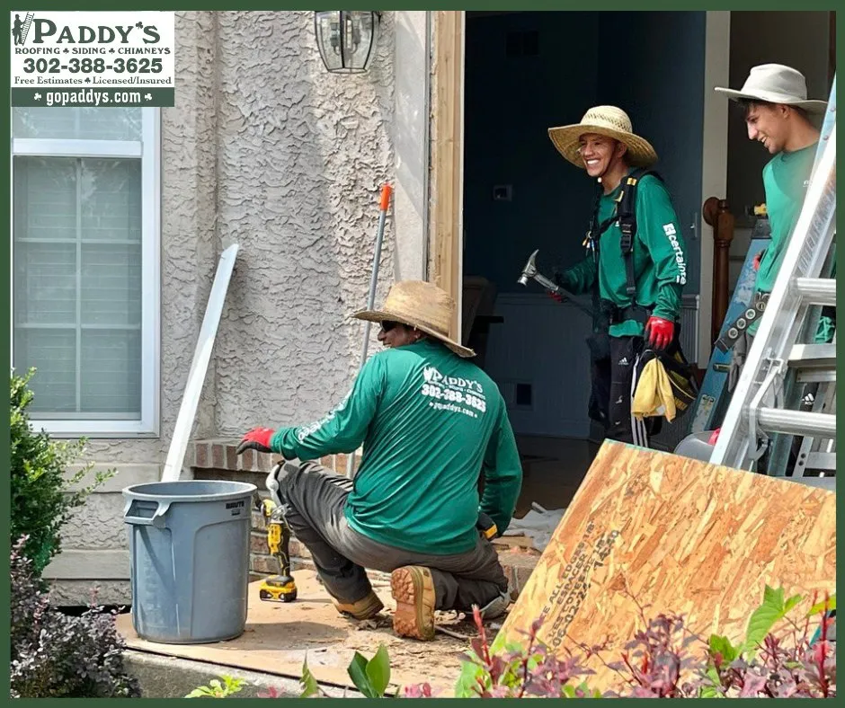Slide of Paddy's Roofing, Siding, and Chimneys
