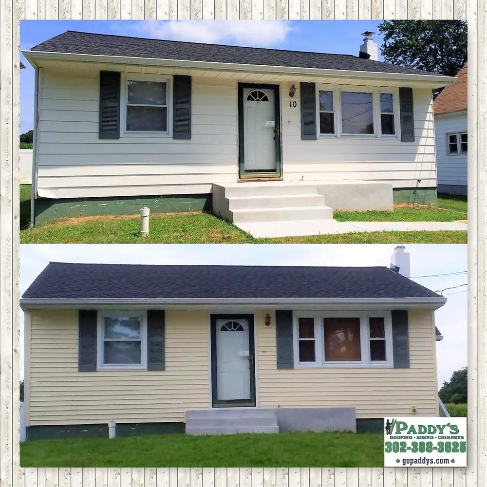 Slide of Paddy's Roofing, Siding, and Chimneys