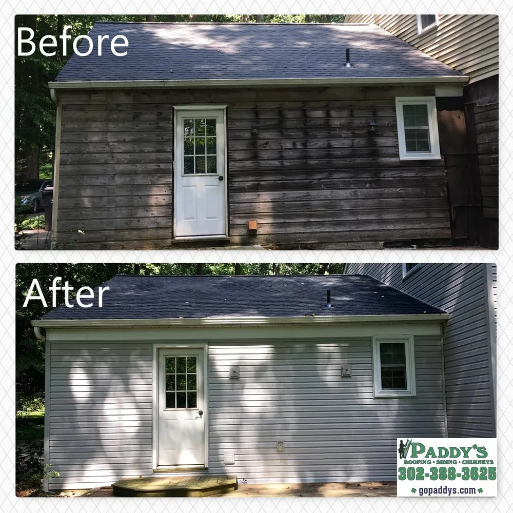 Slide of Paddy's Roofing, Siding, and Chimneys