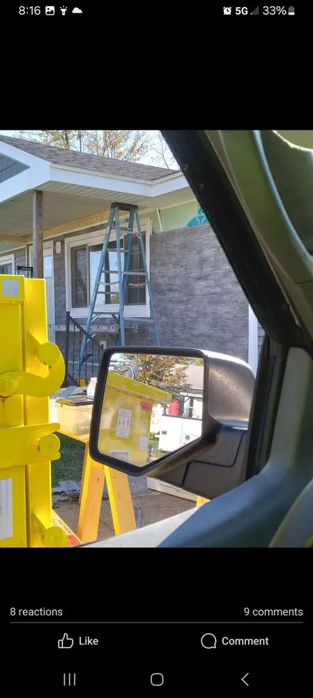 Slide of Page construction Trades