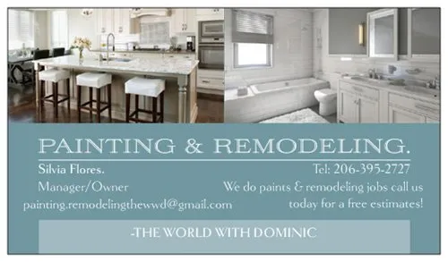 Slide of Painting & Remodeling The World With Dominic