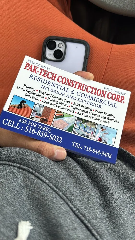 Slide of Pak-Tech Construction