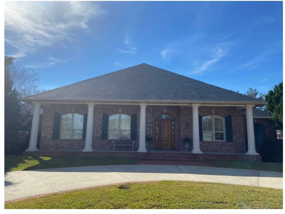 Slide of Palm Tree Roofing