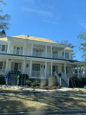 Palmetto Roofing and Construction Logo