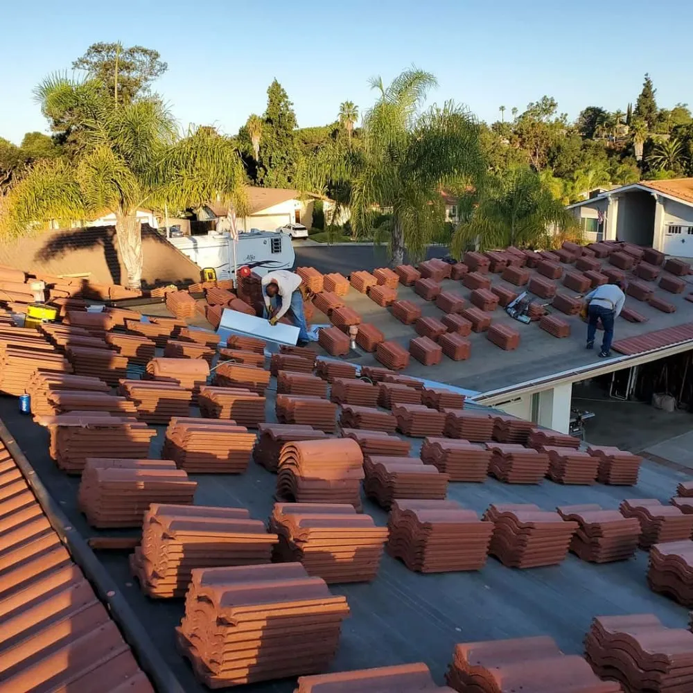 Slide of Palomar Roofing