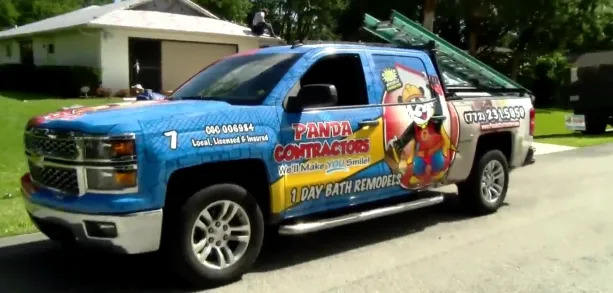 Slide of Panda Contractors