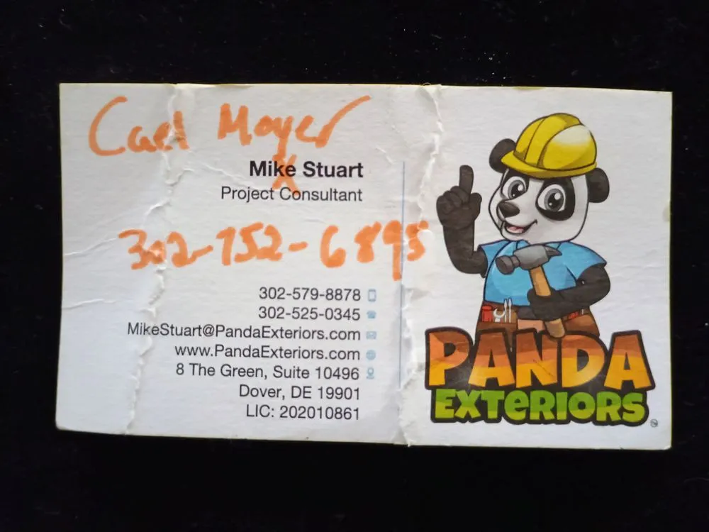 Slide of Panda Exteriors