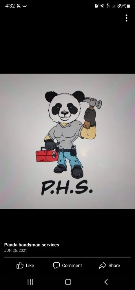 Slide of Panda handyman services