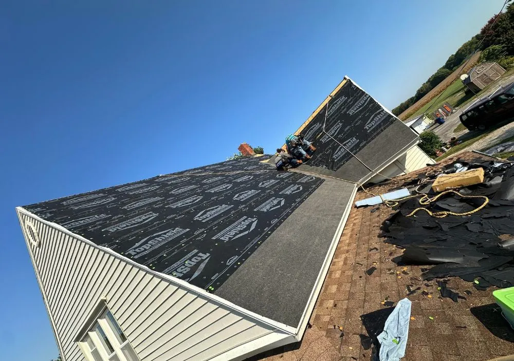 Professional residential roofing service for residential properties in St Joseph, IL by Pantheon Roofing Solutions