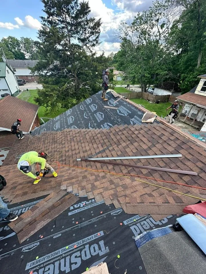 Trusted storm damage roof repair after storm damage in St Joseph, IL by Pantheon Roofing Solutions