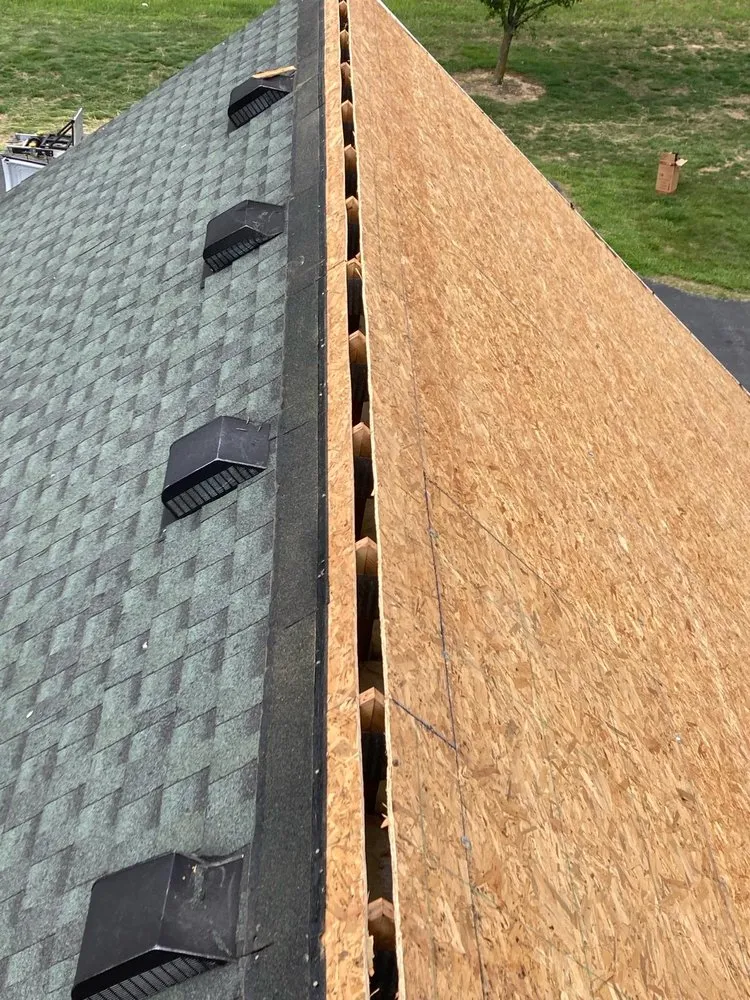 Slide of Panther Roofing