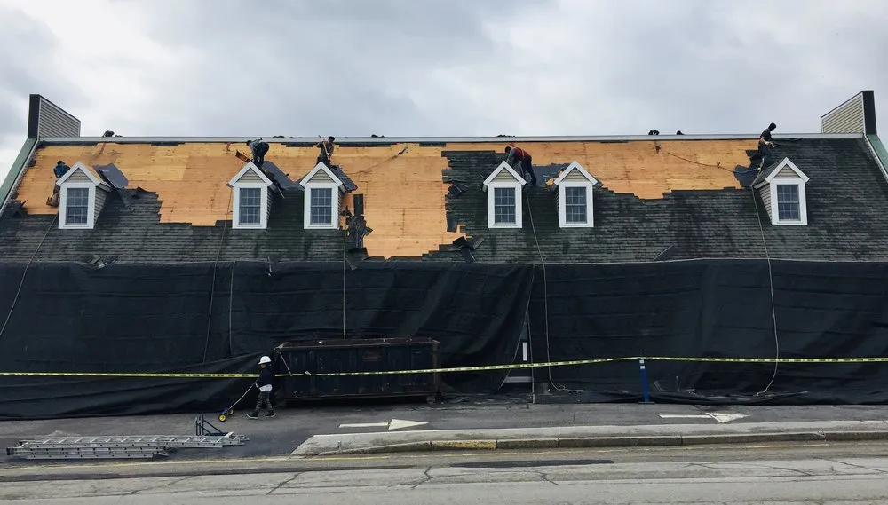 Slide of Paragon Roofing