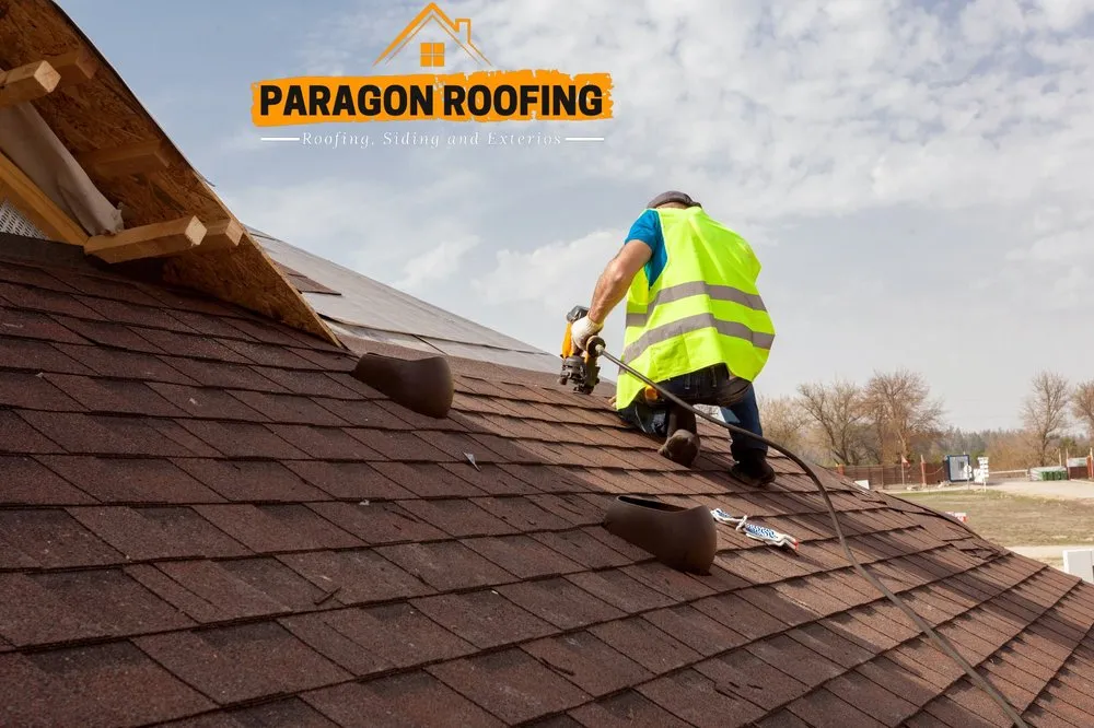 Slide of Paragon Roofing