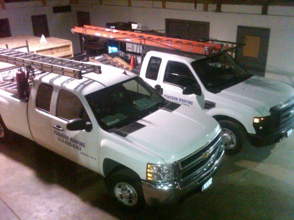 Slide of Paragon Roofing