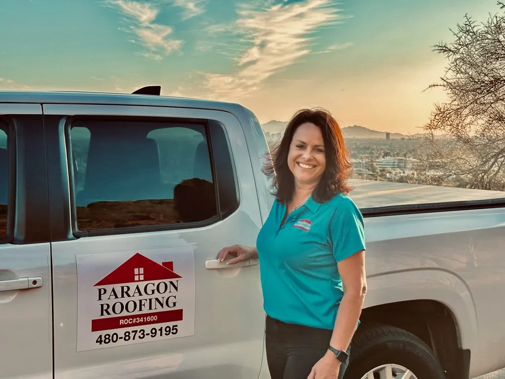 Slide of Paragon Roofing