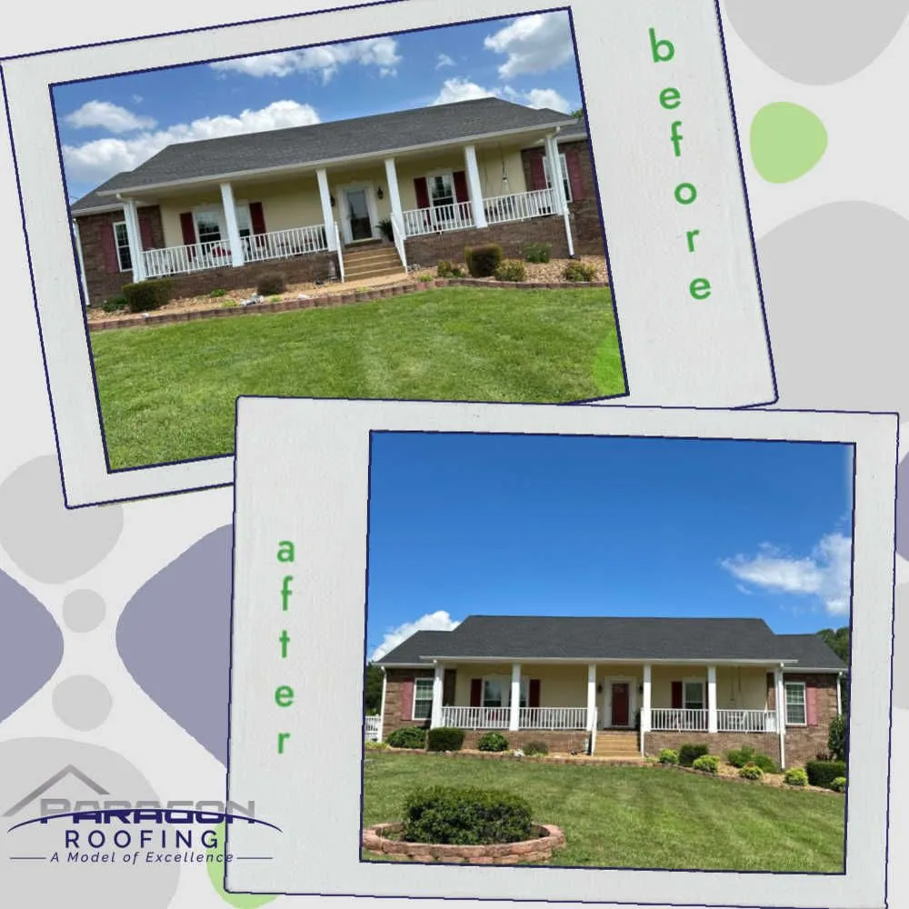 Slide of Paragon Roofing