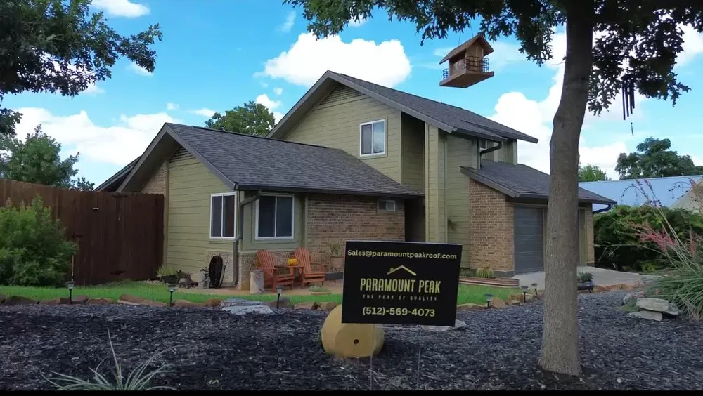 Slide of Paramount Peak