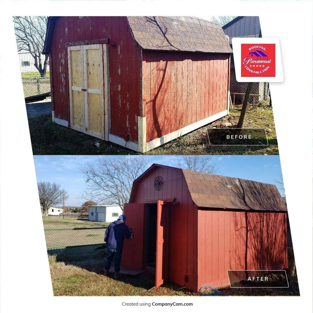 Slide of Paramount Roofing and Construction