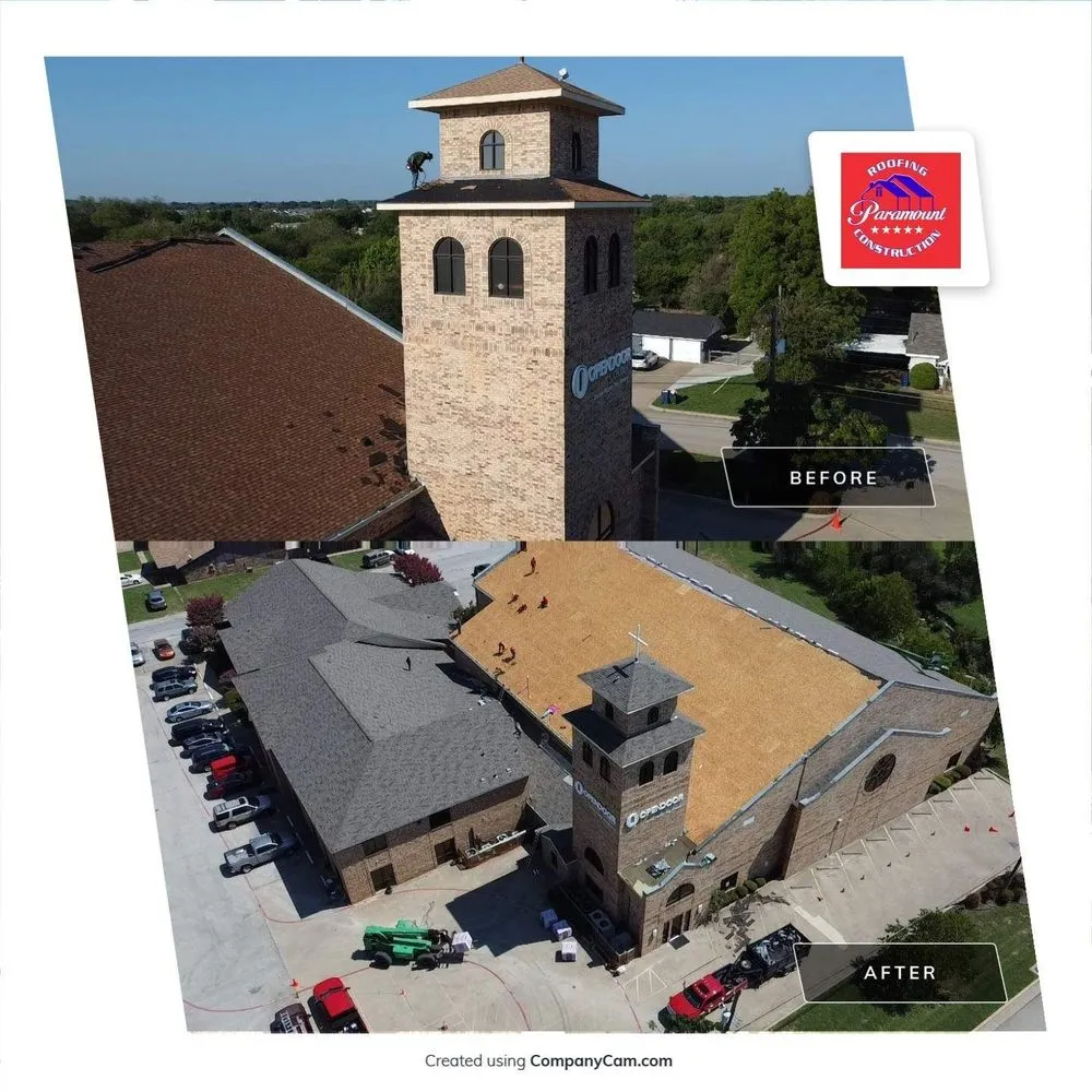 Slide of Paramount Roofing and Construction