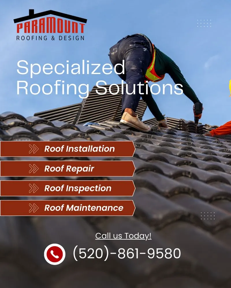 Slide of Paramount Roofing and Design