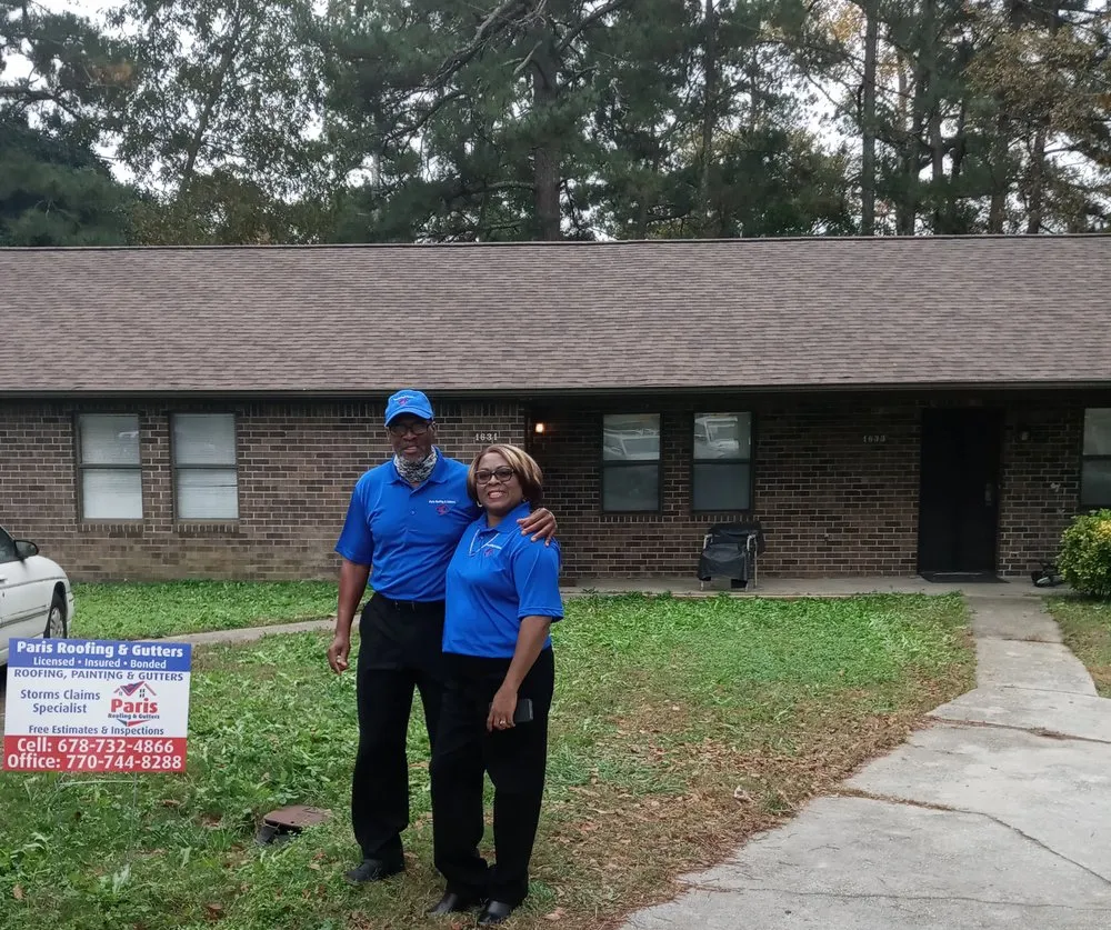 Slide of Paris Roofing & Gutters