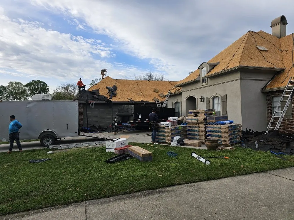 Professional flat roof repair in Geismar, LA - Parishbuilders