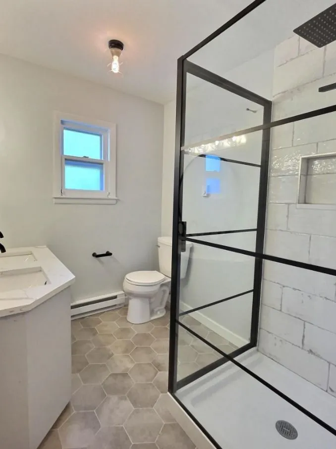 Slide of Parter's Bathroom Remodel