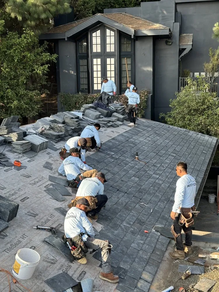 Slide of PATCH ROOFING