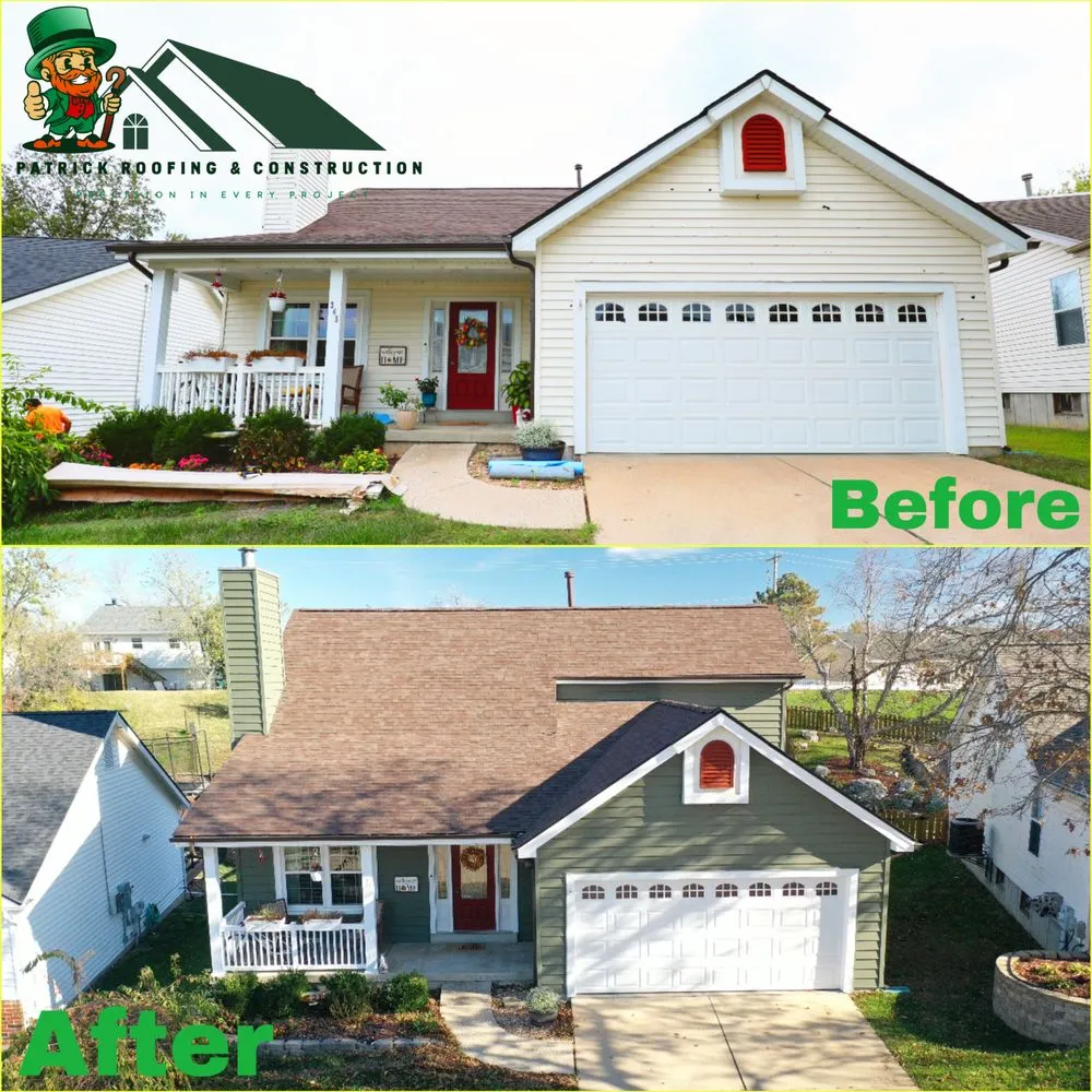 Slide of Patrick Roofing and Construction