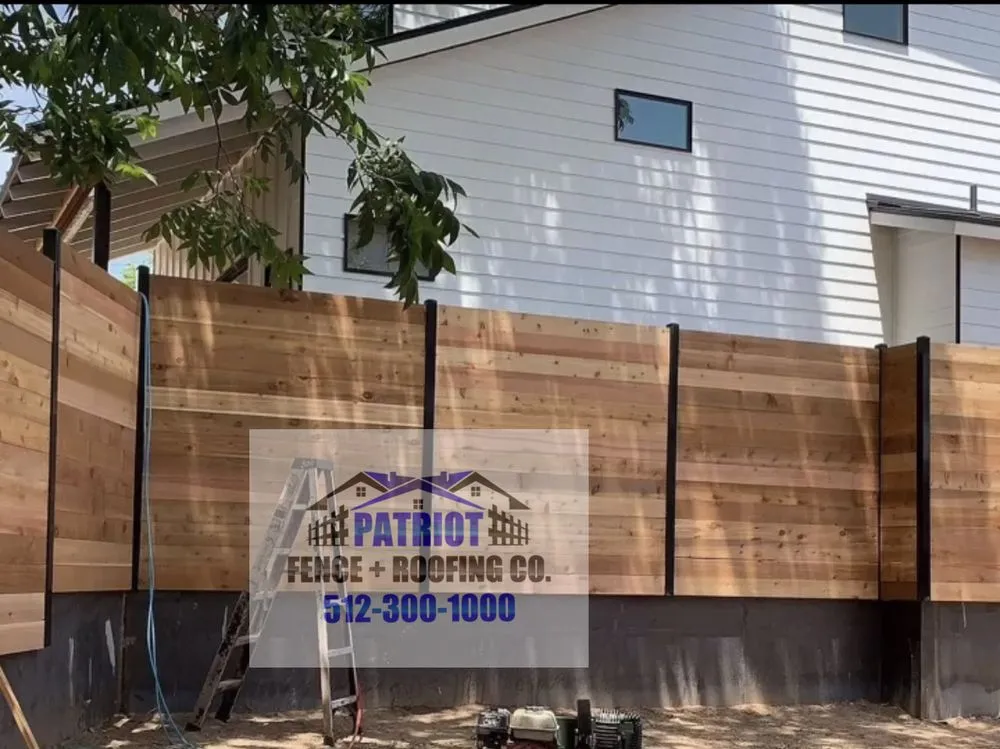 Slide of Patriot Fencing & Roofing
