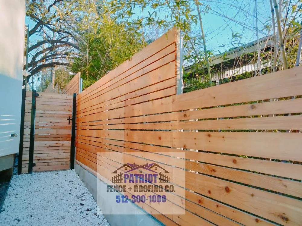 Slide of Patriot Fencing & Roofing