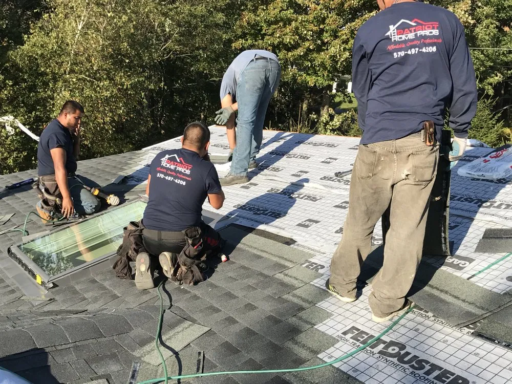 Reliable roof leak repair for homes across Hazle Township, PA - Patriot Home Pros